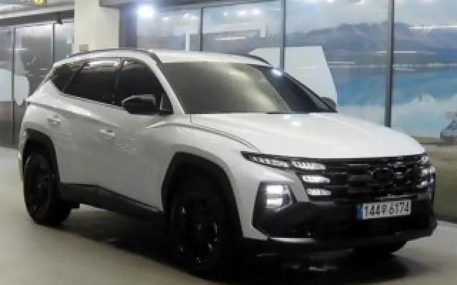 투싼 중고차 더 뉴 투싼 하이브리드 (NX4) HEV 1.6 2WD 블랙 익스테리어 매물 사진 16 - 2026/03 5,277km